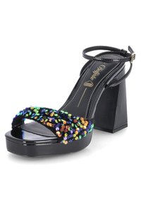 Buffalo - LIZA DISCO - Sandalen met plateauzool - schwarz Miniatuurafbeelding 1