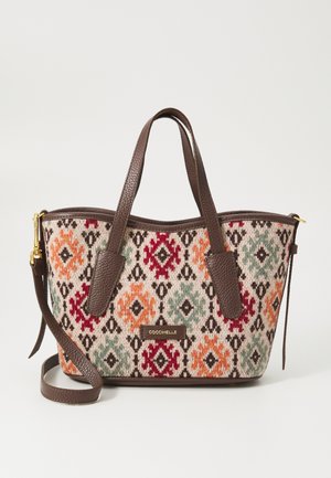 NEW NEVER TAPE - Sac à main - multi-coloured/pink brun