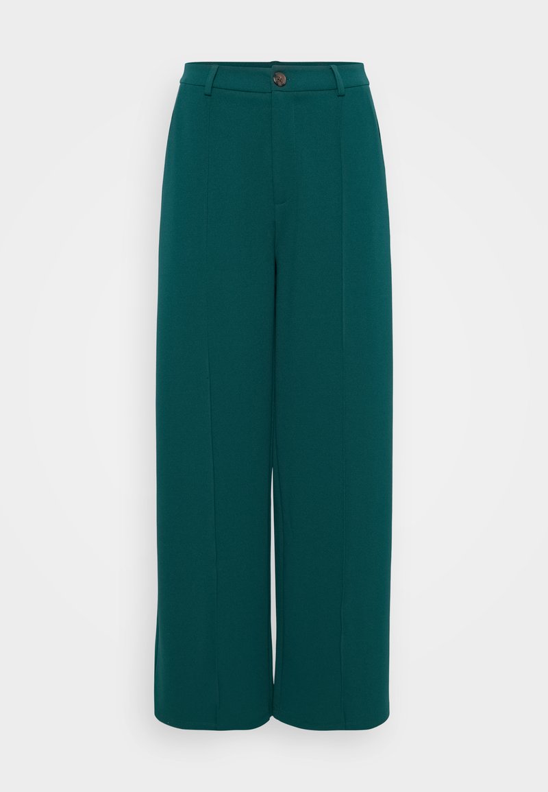 Even&Odd Petite Broek donkergroen