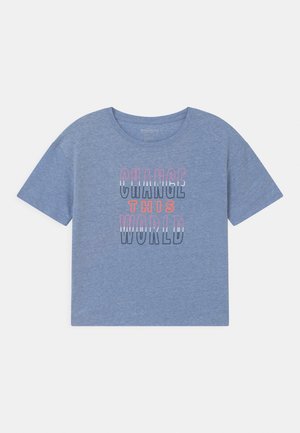 BOXY TEENAGER - Triko s potiskem - soft blue