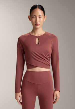 COMFORTLUX LONG-SLEEVED  - T-shirt à manches longues - brown