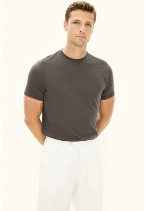 Oscar Jacobson KIM - T-shirt basic - mottled brown