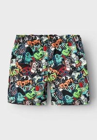 Name it PRINT - Bañador corto - dark sapphire