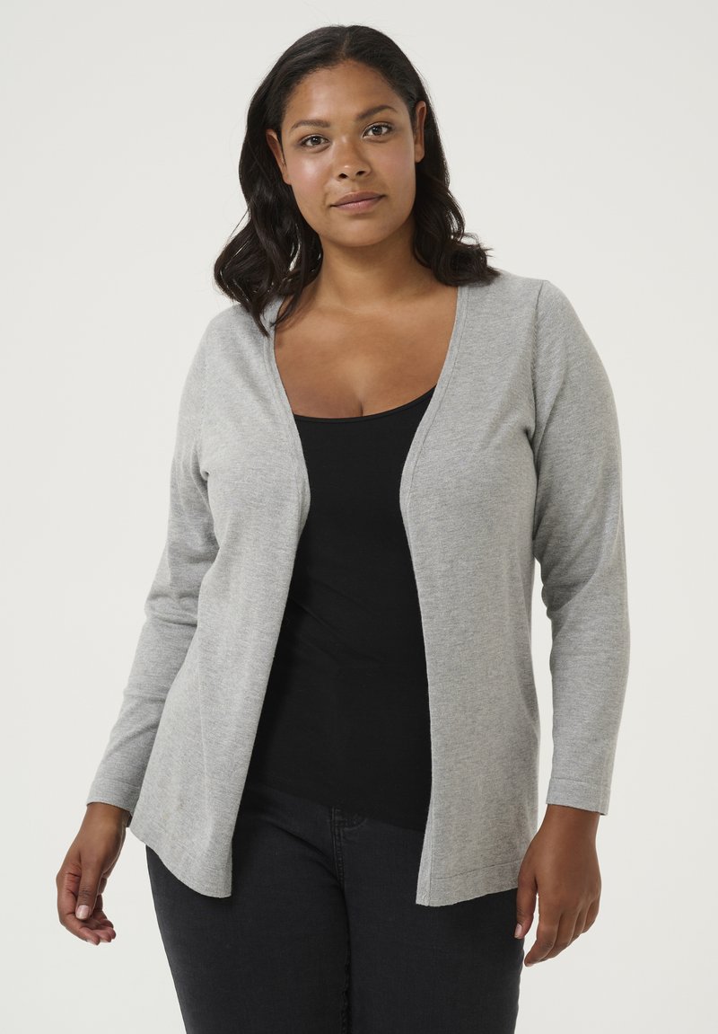 Kaffe Curve FARSIA - Cardigan - grey melange