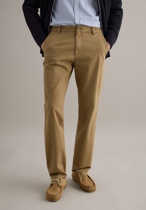 Stoffhose - dark brown