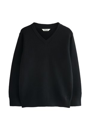 Clarks REGULAR FIT UNISEX SCHOOL - Striktrøje - black
