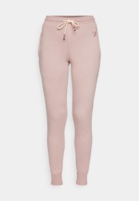 WOMEN PANT SWIRL HEART - Pyžamové nohavice - pink