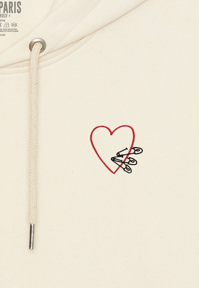 Damen Sweatshirts | Mira Paris PINS UNISEX Kapuzenpullover off-white/offwhite - AX10512 Damen Sweatshirts | Mira Paris PINS UNISEX Kapuzenpullover off-white/offwhite - AX10512