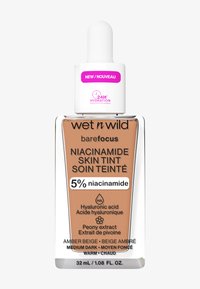 WET N WILD - BARE FOCUS NIACINAMIDE SKIN TINT - Idratanti colorati - amber beige Immagine in miniatura 1