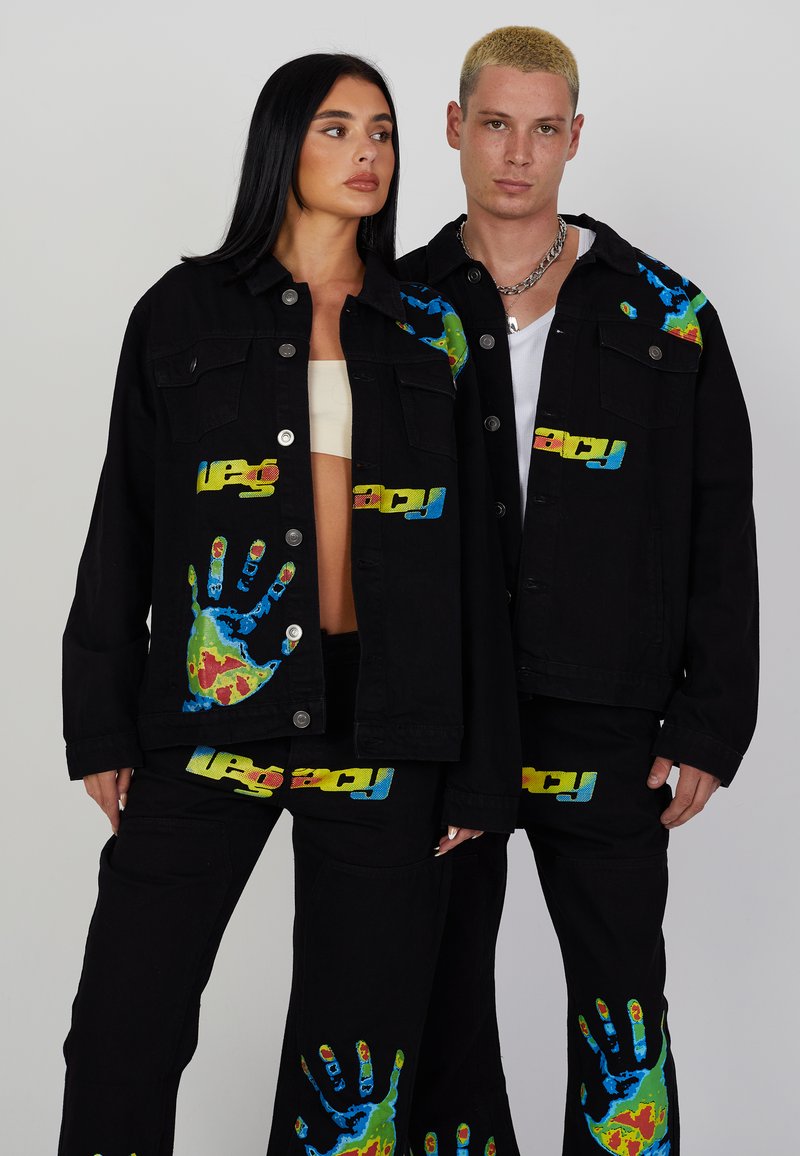 LEGACY STUDIOS HEAT JACKET UNISEX Denim jacket black Zalando.de