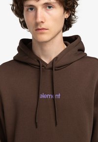 Element SIMPLE LOGO - Jersey con capucha - brown