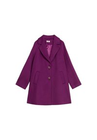 CON BOTTONI - Pitkä takki - viola