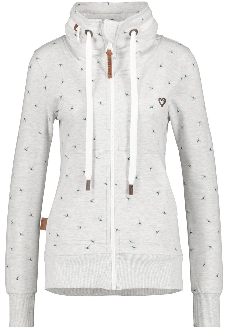 alife & kickin Sweater met rits wit alife & kickin Sweater met rits wit