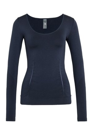 SEAMLESS YOGA - Long sleeved top - legend ink