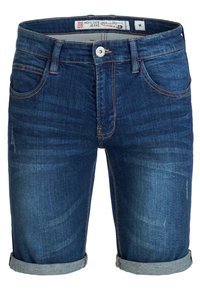 INCADEN - Denim shorts - blau