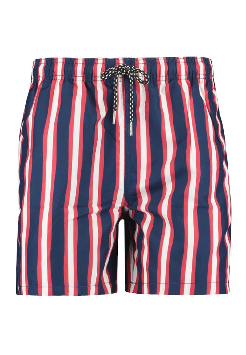 Herren Badehosen | America Today ARIZONA AOP Badeshorts red navy/dunkelblau - OY65856 Herren Badehosen | America Today ARIZONA AOP Badeshorts red navy/dunkelblau - OY65856