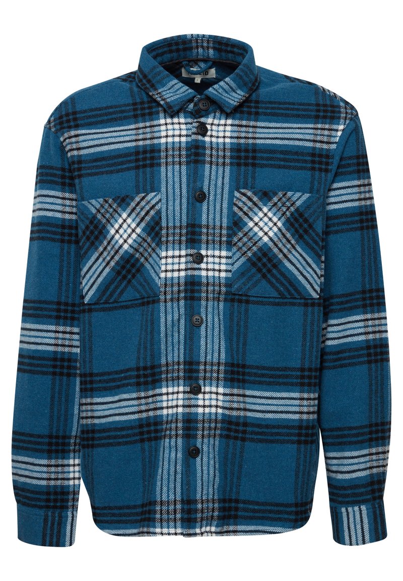 Solid Overhemd blauw