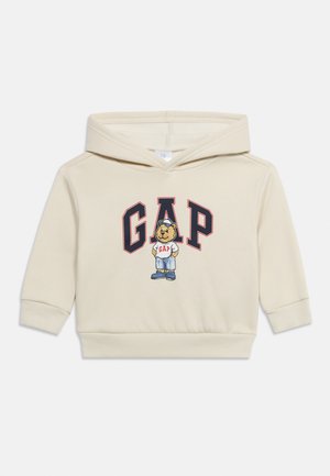 GAP, LOGO UNISEX - Felpa con cappuccio - beige