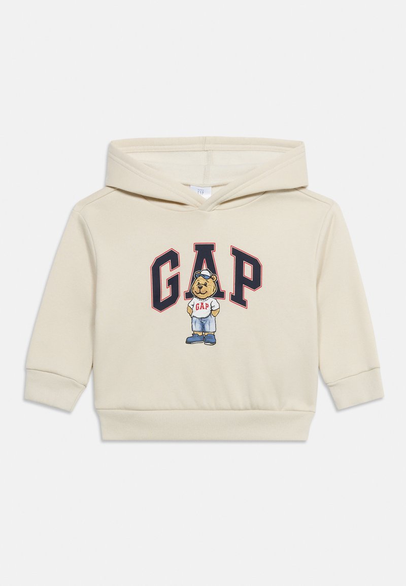 GAP LOGO UNISEX - Φούτερ με κουκούλα - beige