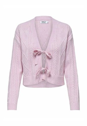 ONLY ONLFIA STRING - Cardigan - light pink