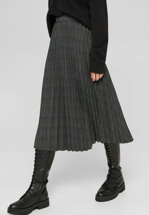 Falda plisada - anthracite