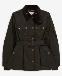 BARBOUR X ERDEM CONSTANCE WAX JACKET - Nyári dzseki - archive olive/ancient black floral