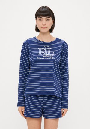 CREW NECK PAJAMA - Pyžamová súprava - navy