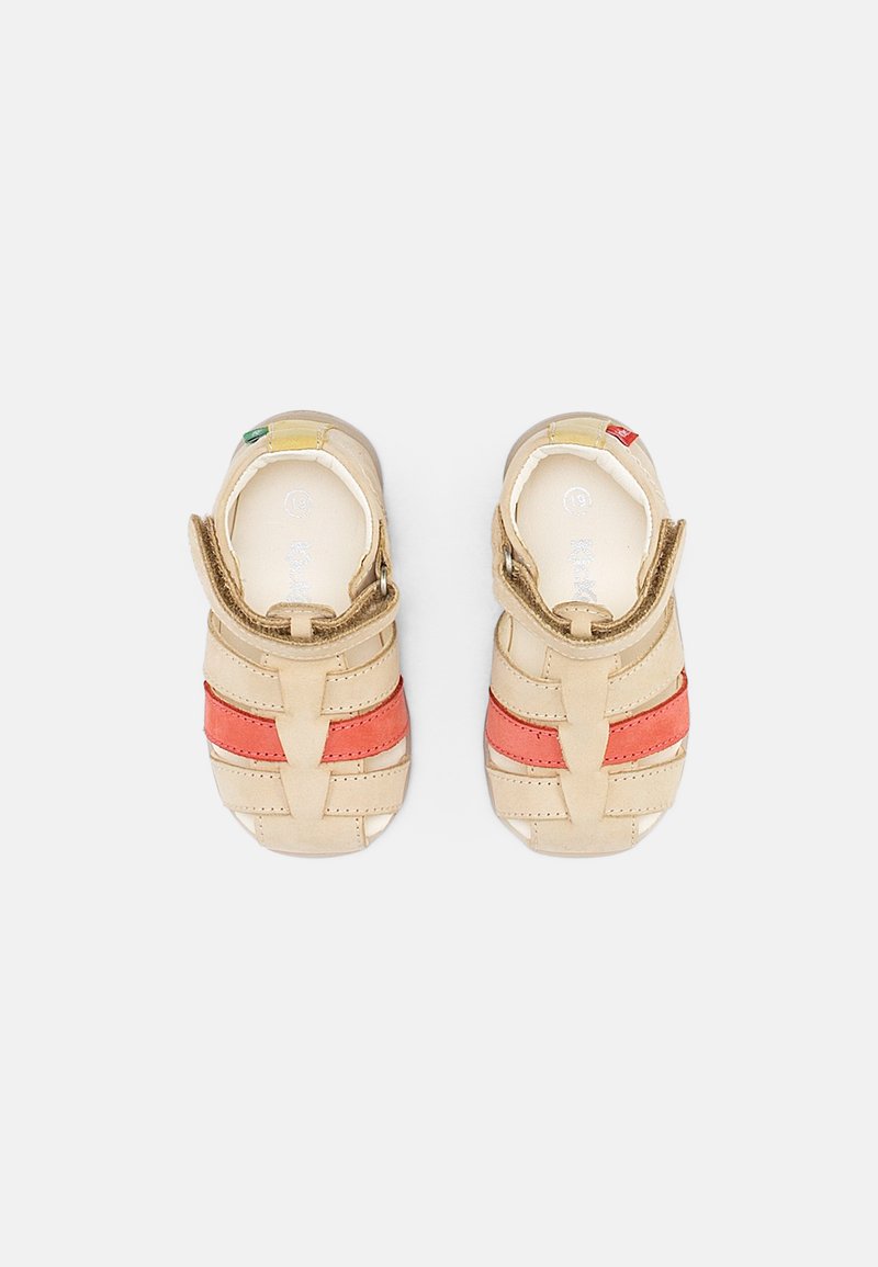 Kinder Sneaker | Kickers BIGFLO Riemensandalette beige rose jaune/beige - TF48745 Kinder Sneaker | Kickers BIGFLO Riemensandalette beige rose jaune/beige - TF48745