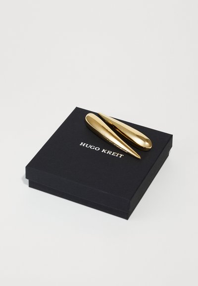 HUGO KREIT NAIL EARRINGS - Fülbevalók - gold-coloured