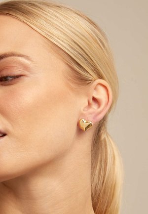 UNOde50, HEART - Pendientes - gold-coloured