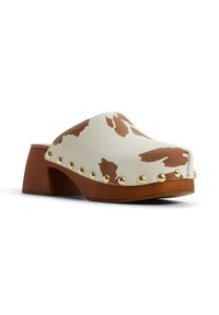 ALDO Clogs - open brown