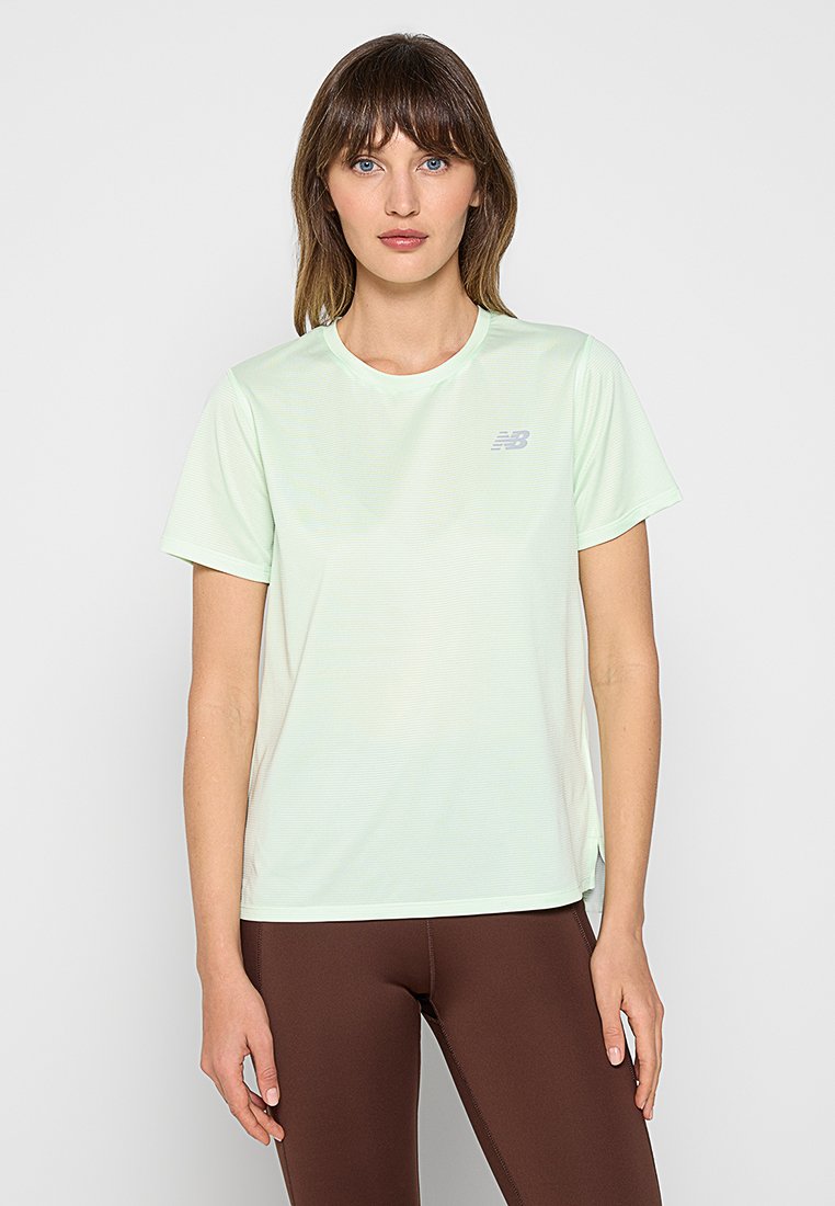 New Balance Sport T-shirt lichtgroen