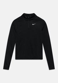 Nike Performance - G DF LS HZ - Maglietta a manica lunga - black/white Immagine in miniatura 1