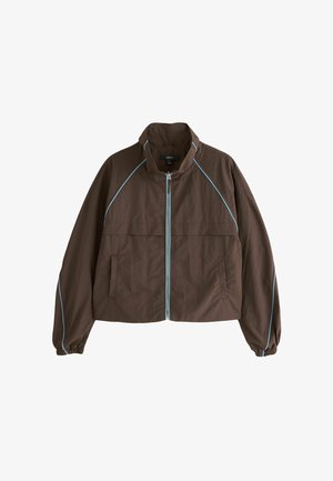 Next, REGULAR FIT - SHOWER RESISTANT RAIN JACKET . - Õuejope - chocolate brown