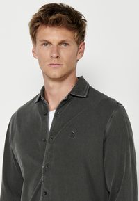 Koroshi LONG SLEEVE - Cămașă - antracita anthracite