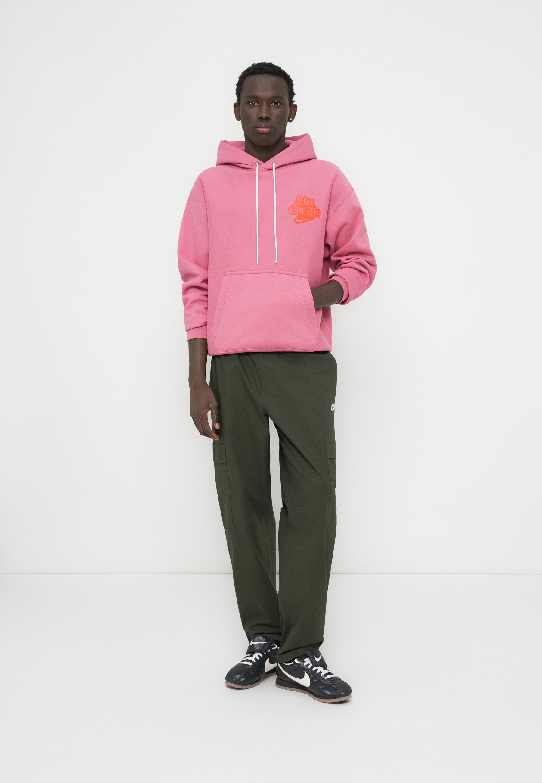 Nike Sportswear HOODIE UNISEX - Hoodie - peony/light pink - Zalando.ie