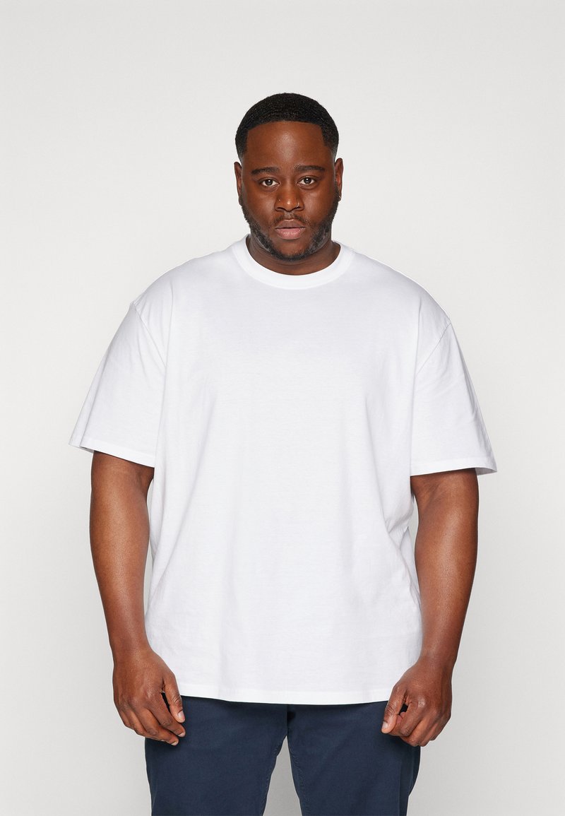 YOURTURN UNISEX - Jednoduché tričko - white