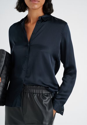 Skjortebluser - mottled dark blue