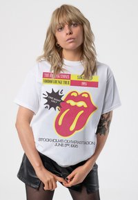 Paradiso Clothing THE ROLLING STONES VOODOO LOUNGE STOCKHOLM 1995 - Print T-shirt - white