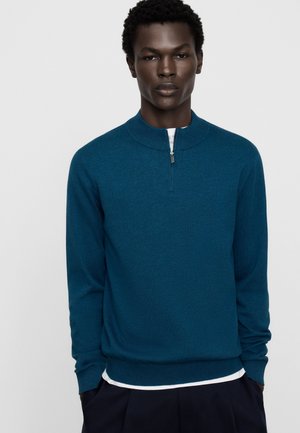 ADOLFO DOMINGUEZ, Jumper - petrol blue