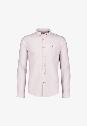 Lindbergh, LINDBERGH OXFORD SUPERFLEX SHIRT L/S - Hemd - burgundy stripe