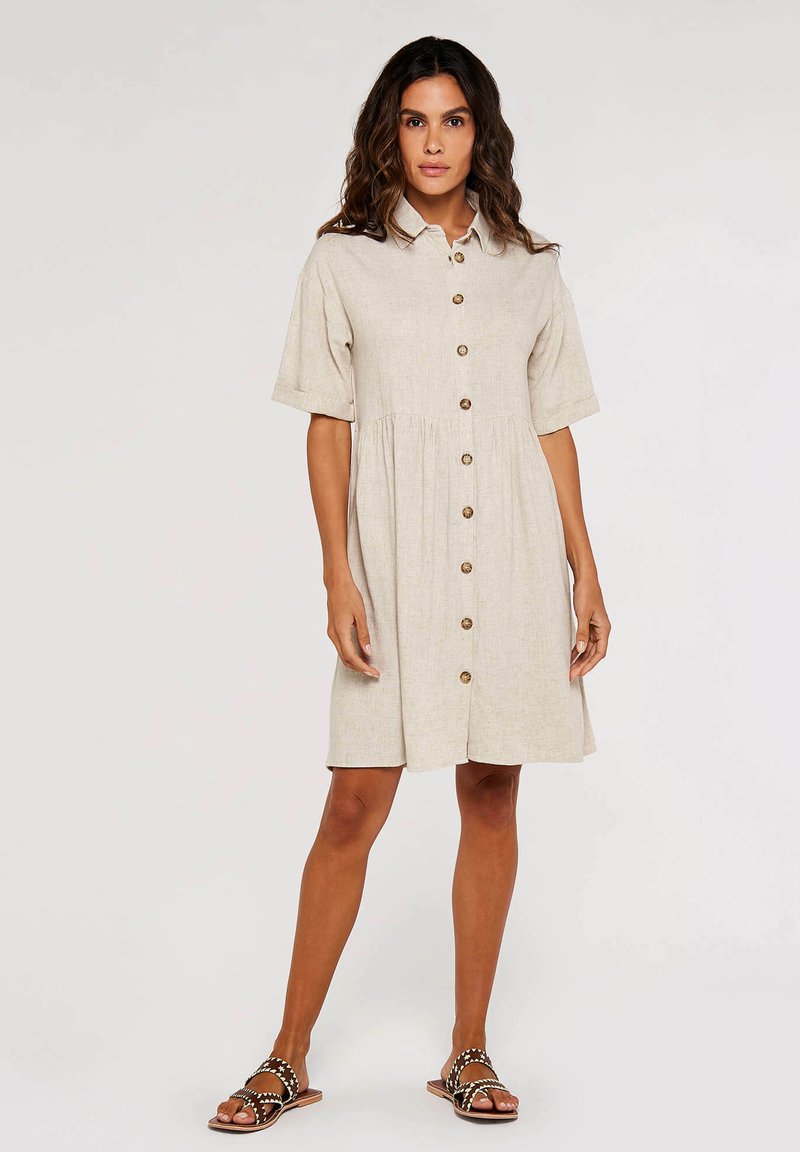 Apricot Blousejurk graniet