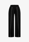 OVERSIZED STRAIGHT LEG JOGGER WITH ADJUSTABLE HEM SIARA - Pantalon de survêtement - schwarz