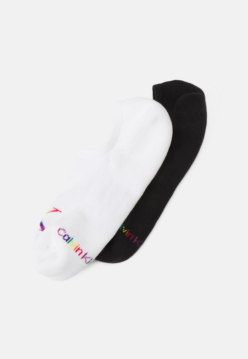 Calvin Klein Underwear FOOTIE HIGH CUT PRIDE UNISEX 2 PACK Socks