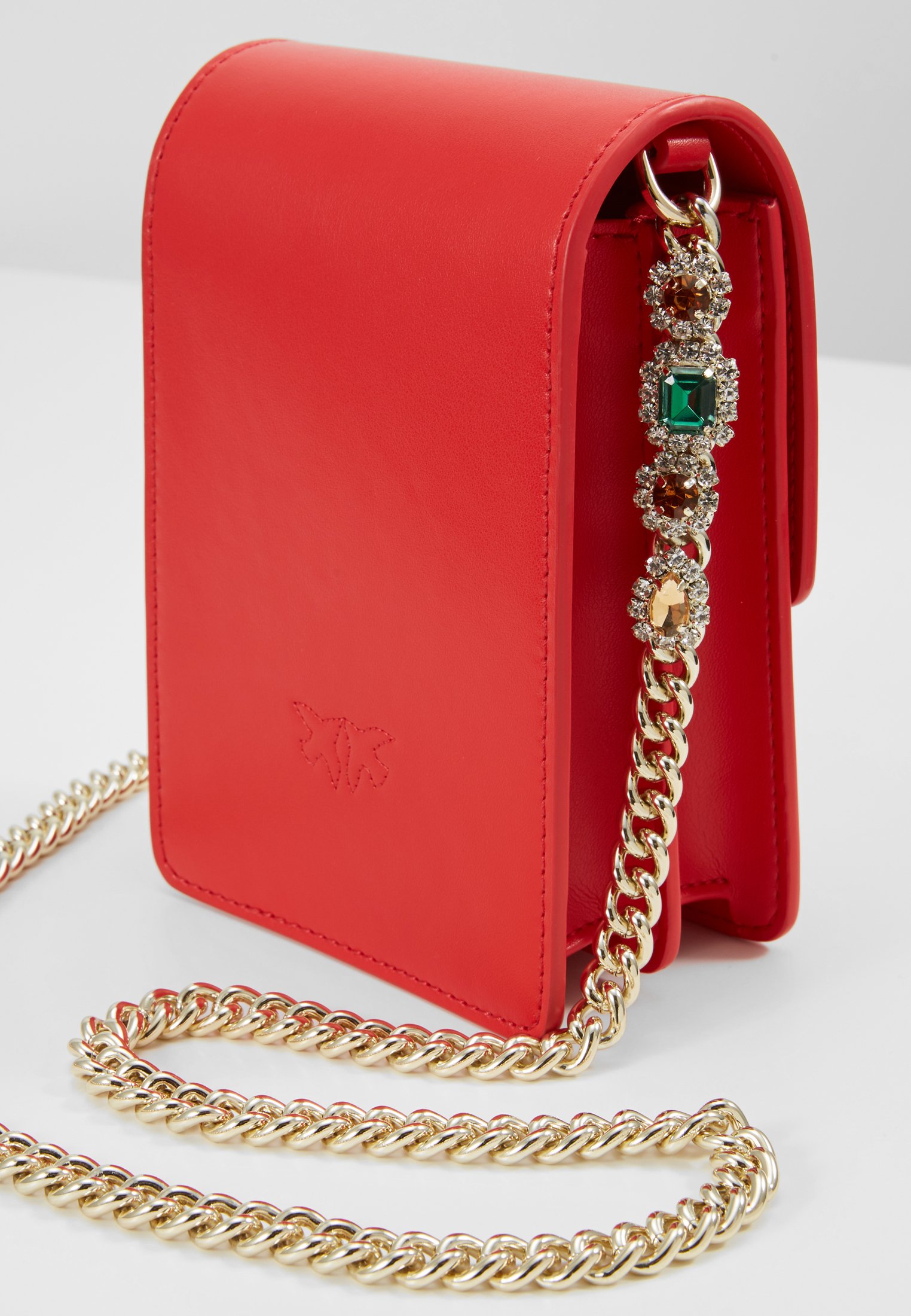 Pinko LOVE SMART JEWELS Skulderveske red Zalando.no Pinko LOVE SMART JEWELS Skulderveske red Zalando.no