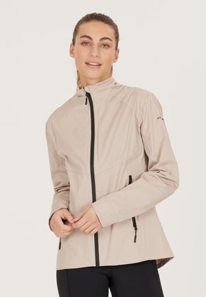 KOMMY - Regenjacke / wasserabweisende Jacke - taupe