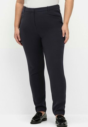 Sheego, Stoffhose - tiefblau