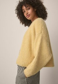 Next CHUNKY - Kardigan - yellow