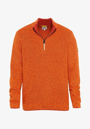 ZIP TROYER - Neule - orange