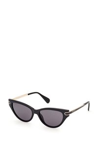 INIETTATO - Occhiali da sole - nero lucido grigio fumo